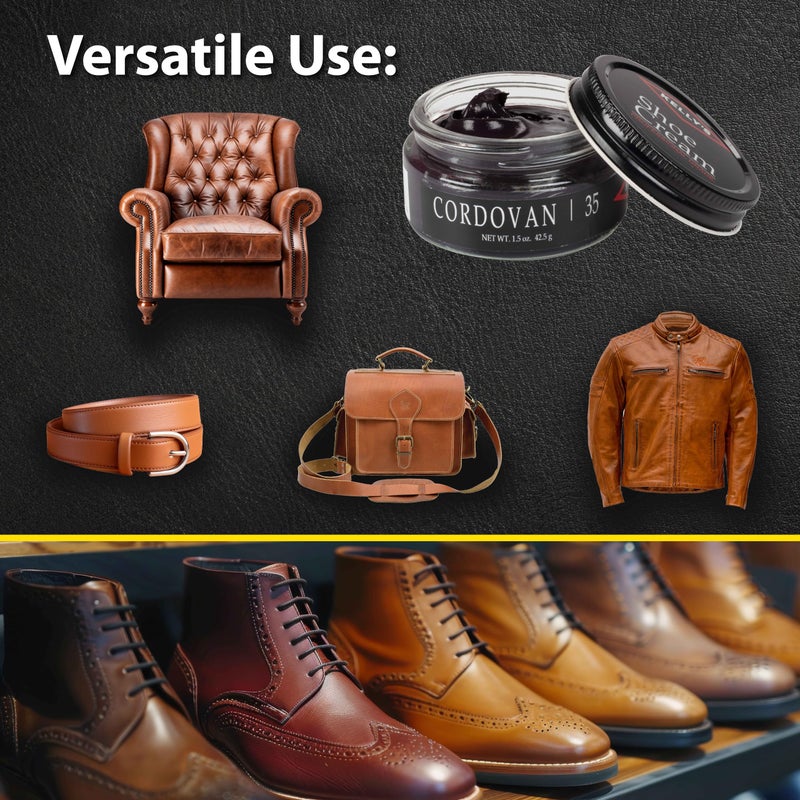KELLYS Kelly's Cordovan Shoe Polish 1.5 oz - Professional Leather Shoe Cream - Image 5